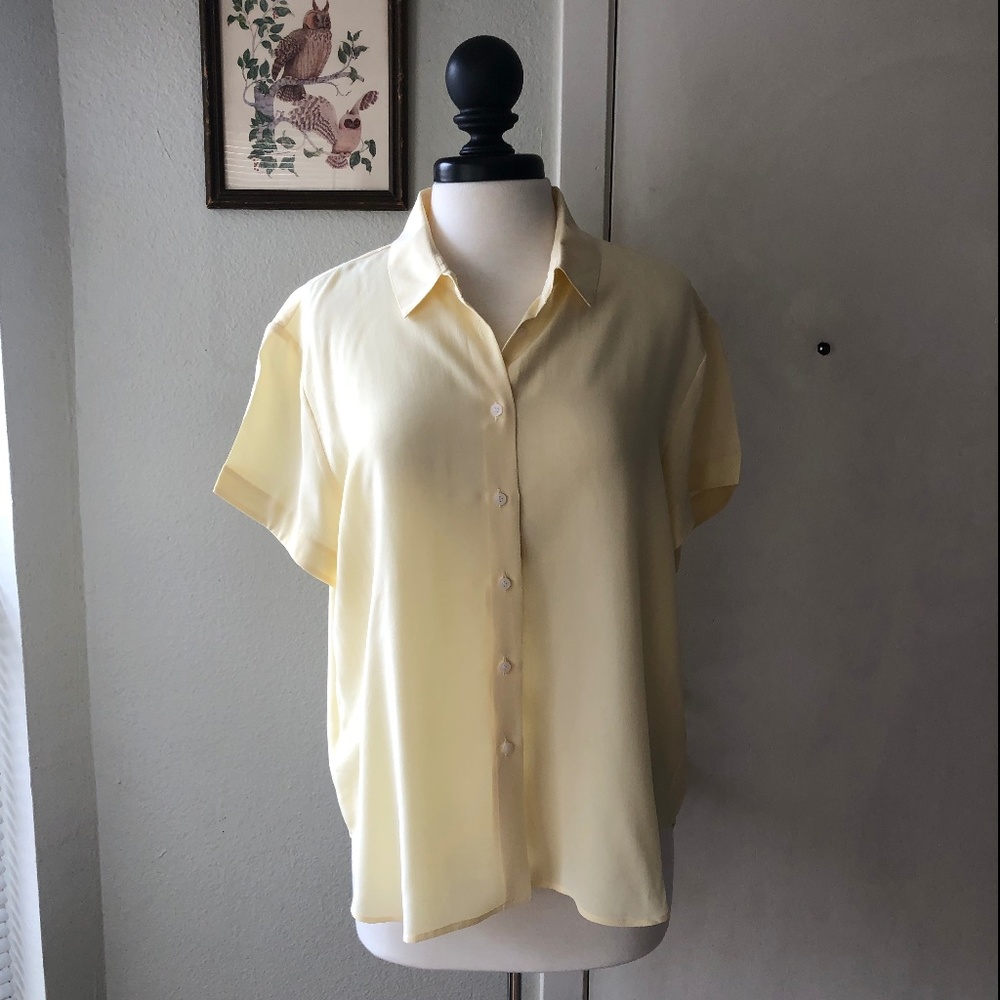 Vintage 100% Silk Jones New York Shirt